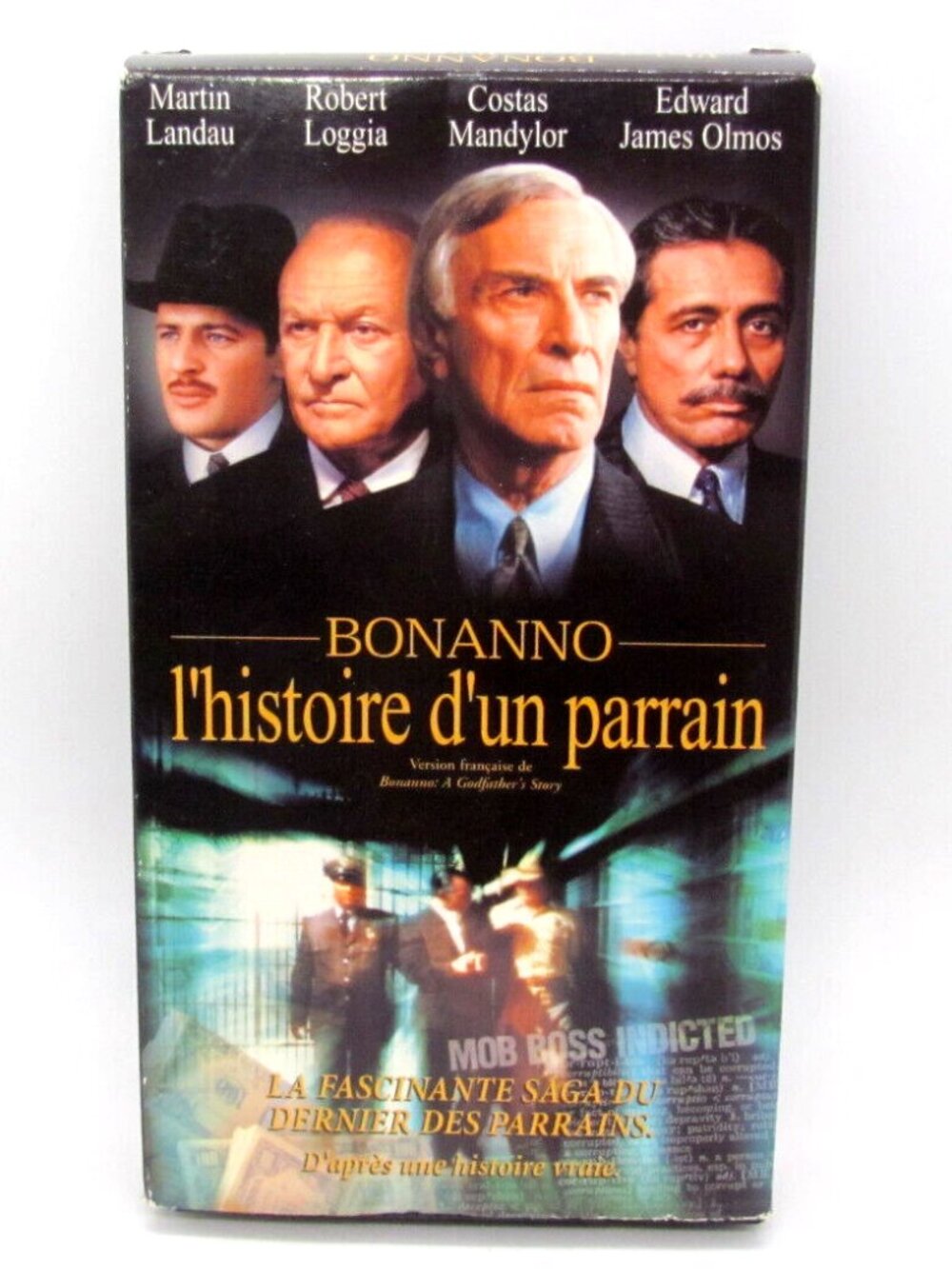 Bonanno - L'histoire D'un Parrain (VHS)(French) Tested